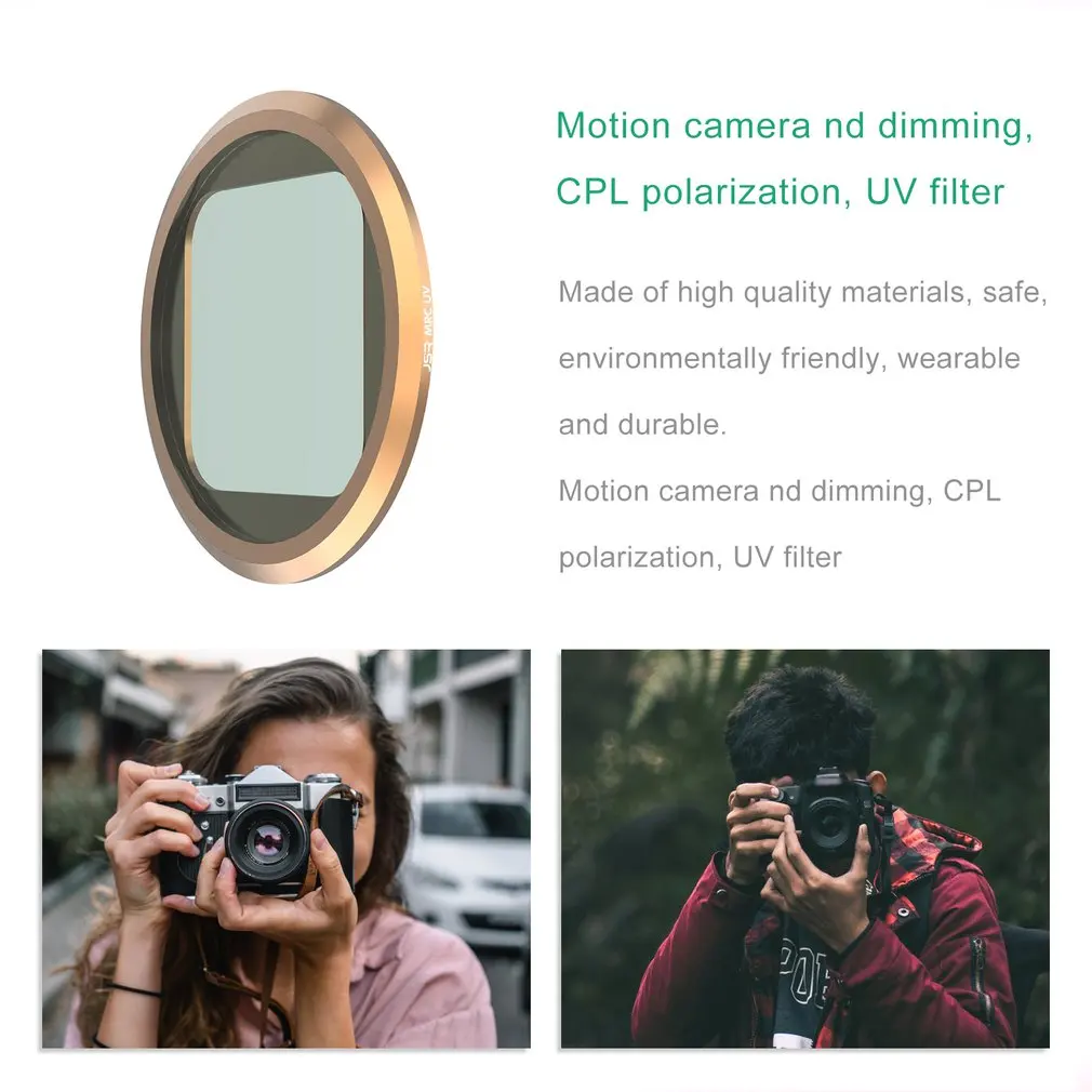 Camera Ultra-violet Uv Filter Lens Protecting Filter For Gopro Hero 8 Sports Camera Optical Glass Filter