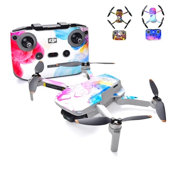 

Drone Waterproof Skin Protective PVC Stickers Drone Body Arm Remote Control Protector for DJI Mini 2 Accessories