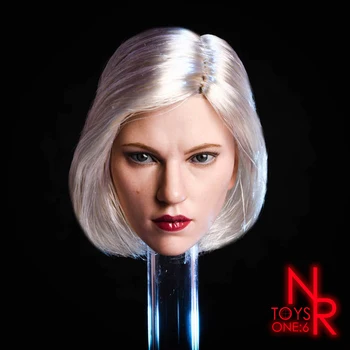 

1/6 Scale Natasha 6.0 Head Sculpt Silver hair Widow Head Carving Head For 12 inches Action figure Body Doll Accessories NRTOYS