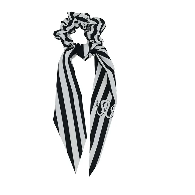 Anime Demon Slayer Cosplay Hair Ring Ribbon Nezuko Zenitsu Tanjirou Fashion Scrunchies Hair Accessories Girl Costume Props xiaobanei