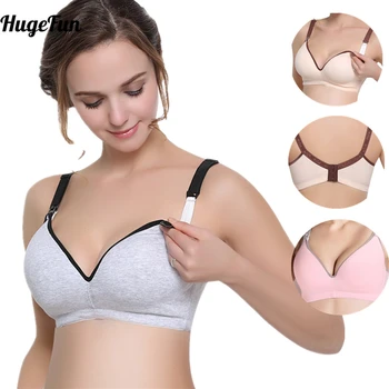 

Breast feeding cotton Maternity Nursing Bras sleep bra for feeding pregnant women soutien gorge allaitement underwear 34-42