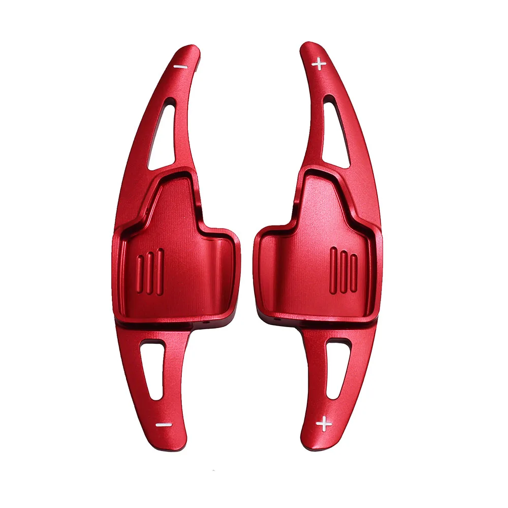 Aluminum Steering Wheel Shift Gear Lever Gearshift Paddle Extension Interior Accessory for Ford Focus Escape Kuga steering wheel shifter steering wheel paddle extension