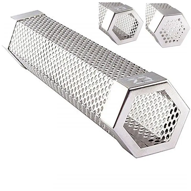 Hexagon Tube Grill Smoker (3)