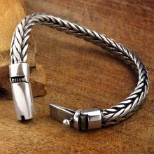 GAGAFEEL, 925 пробы, серебряные ювелирные изделия, мужской браслет с застежками, тяжелый человек, браслеты, 925 серебряные браслеты, подарок