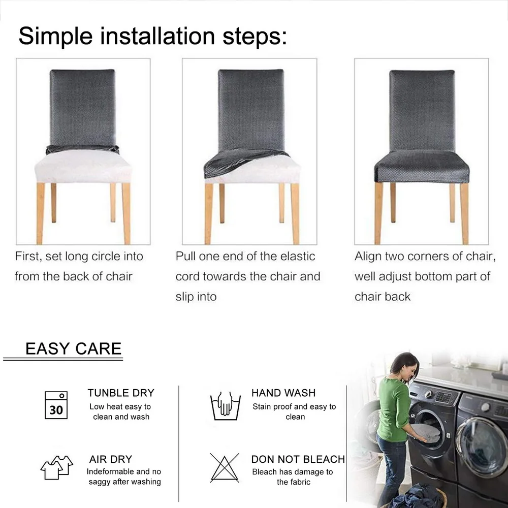 Рождественские чехлы для стульев, большие эластичные чехлы для стульев, рождественские тянущиеся чехлы с высокой спинкой для рождественского банкета в отеле, вечерние