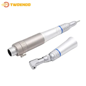 

Dental 1:1 2Holes 4Holes Motor Available Handpiece Kit Contra Angle Low Speed Air Turbine Straight Nosecone