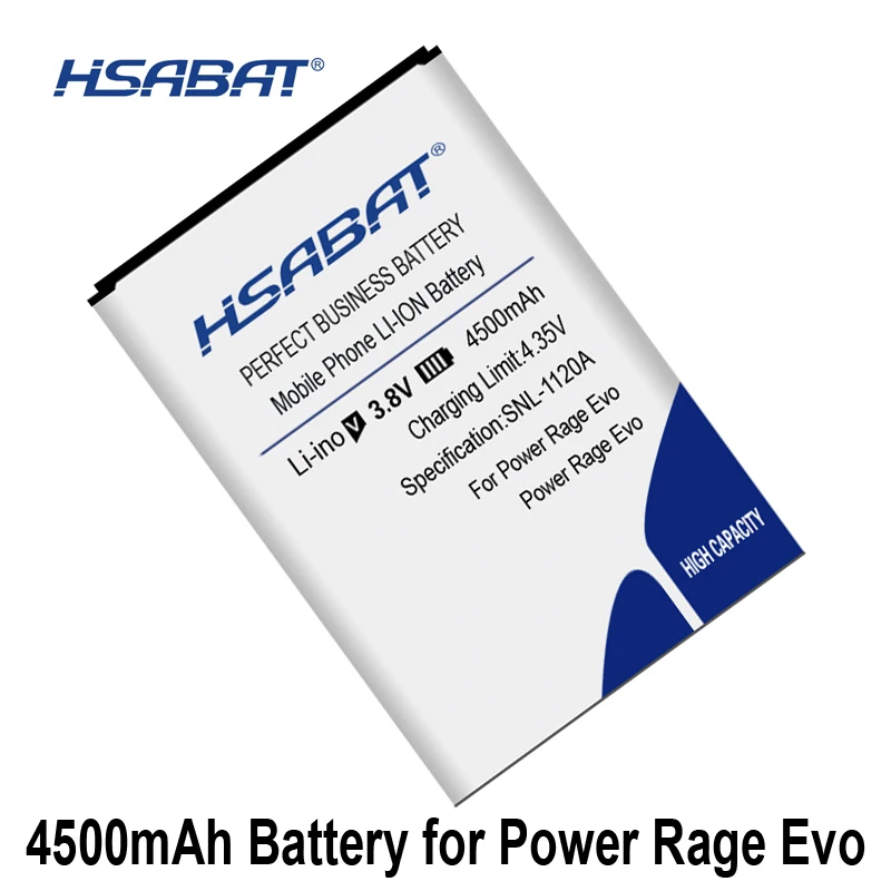 

HSABAT 4500mAh Battery for Highscreen Power Rage Evo