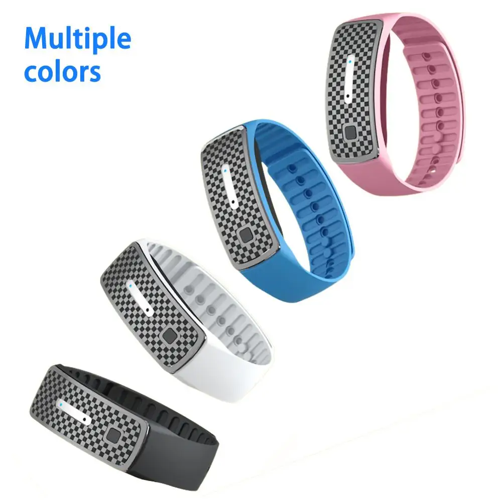 

Mosquito Repellent Bracelet Ultrasound Anti Insect Wrist Band Bug Repeller Child Pest Insect Drive Wristband AntiMosquito Killer