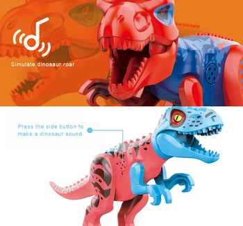 

MINI Dinosaur Figures Bricks Dino Toys DIY Blocks Dinosaurs Tyrannosaurus Tiny Models Building Block For Children Dinosaurios