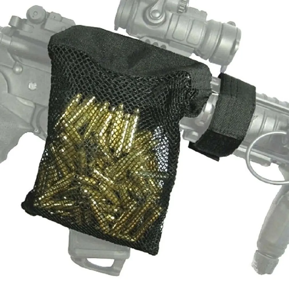 Тактическая Винтовка для охоты латунный корпус Catcher Quick Release AR 15 Ammo Mesh Trap нейлоновая сумка Bullet Pouch Holder