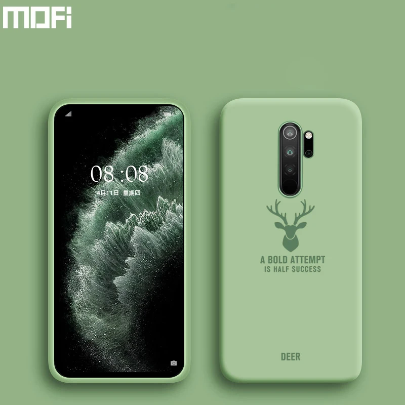 Чехол MOFi для Xiaomi Redmi Note 8 чехол Pro силиконовый Ударопрочный Мягкий чехол-накладка