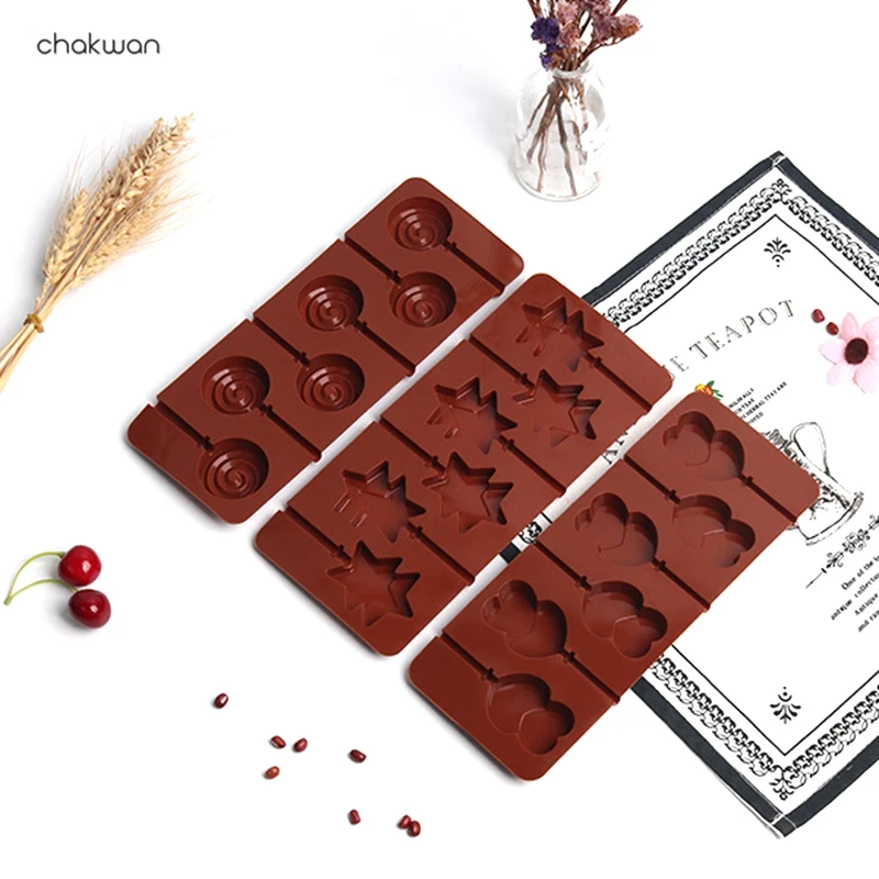 Самодельный силиконовые шоколадный торт Fondant (сахарная) печенья Форма для желе