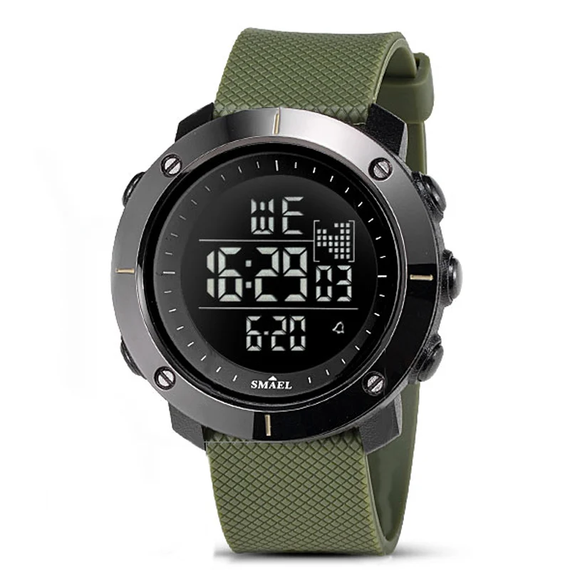 

SMAEL Electronics Wristwatches Men Sports Watches Men LED Digital Watches S-shock Big Dial Military Watches Men montre femme