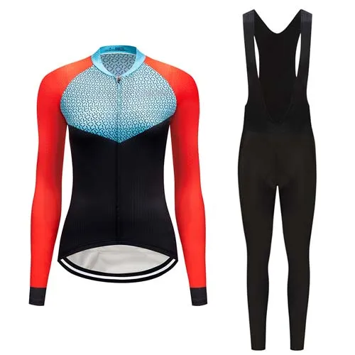 Комплект из Джерси для велоспорта, женская одежда для шоссейного велосипеда, одежда для велоспорта MTB, костюм для триатлона, Униформа, спортивный костюм, куртка, комбинезон - Цвет: Sets 5