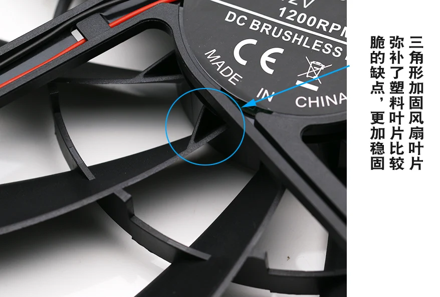 Server Cooler, Tamanho Grande, Alto Fluxo de
