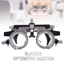 Унисекс оптическая профессиональная эргономичная ультра оптическая PD пробная оправа для объектива Регулируемая титановая легкая оправа для проверки глаз визуальный уход