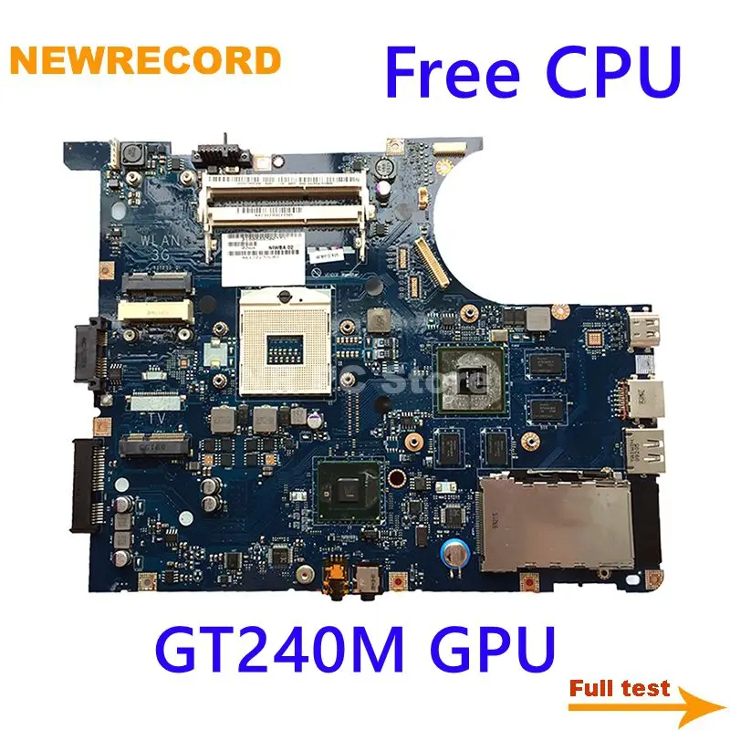 NEWRECORD для NIWBA LA 5371P Lenovo IdeaPad Y550P материнская плата ноутбука GT240M GPU DDR3 HM55 Бесплатная | Комплектующие для ремонта ноутбуков -1005001488058188