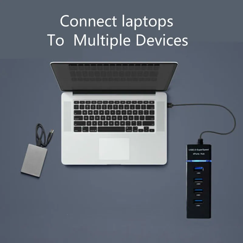 Usb хаб BKSCY 3 0 мульти USB концентратор Высокоскоростной разветвитель 4 портовый порт