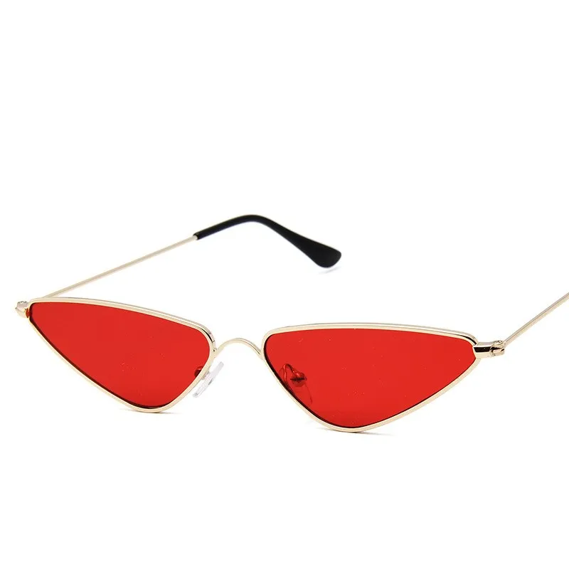 

Driving Glasses Women Male Small Triangle Frame Sunglasses Ocean Sheet Metal Sunglasses Luxury Fashion Glasses Driver Goggles