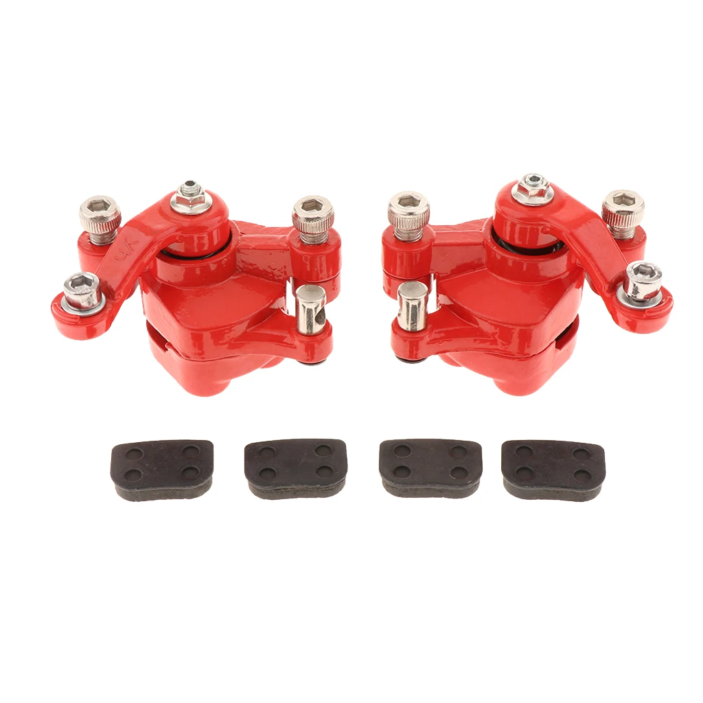 2 Pieces Disc Brake Calipers for Pocket Bike,Mini Dirt ATV,Scooter,Go Kart