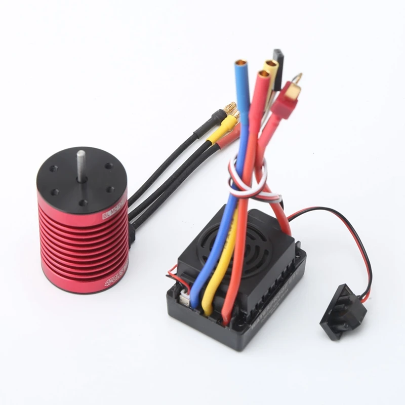 Upgrade RC F540 Brushless Motor 60A ESC Programmer Card for 110 RC Car Redcat Electric Volcano EPX Blackout XTE