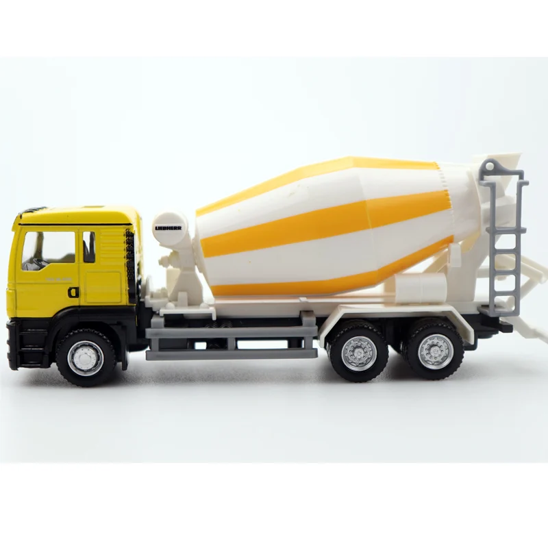 1:32 Diecast Toy Car Engineering Toy Truck High Simulation Toy Car Cement Truck Body Can Be Rotated Toy Car For Children's Gift