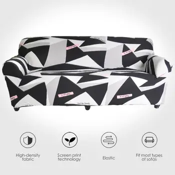 

slipcovers sofa tight wrap all-inclusive slip-resistant sectional L-shape corner sofa cover elastic couch cover 1/2/3/4 Seater