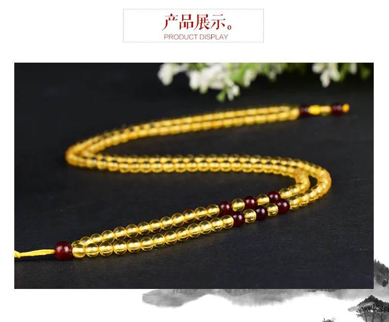 Nine Treasure Home Beeswax свитер для мужчин и женщин золотистый янтарь ожерелье/ожерелье кулон 3-4 мм кулон для домашней идентификации S