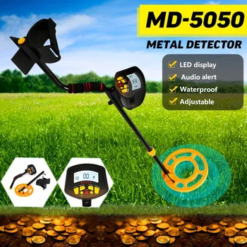 

Professional Underground Metal Detector Gold Detectors LCD Display Sound Mode Treasure Hunter Tracker Finder High Sensitive