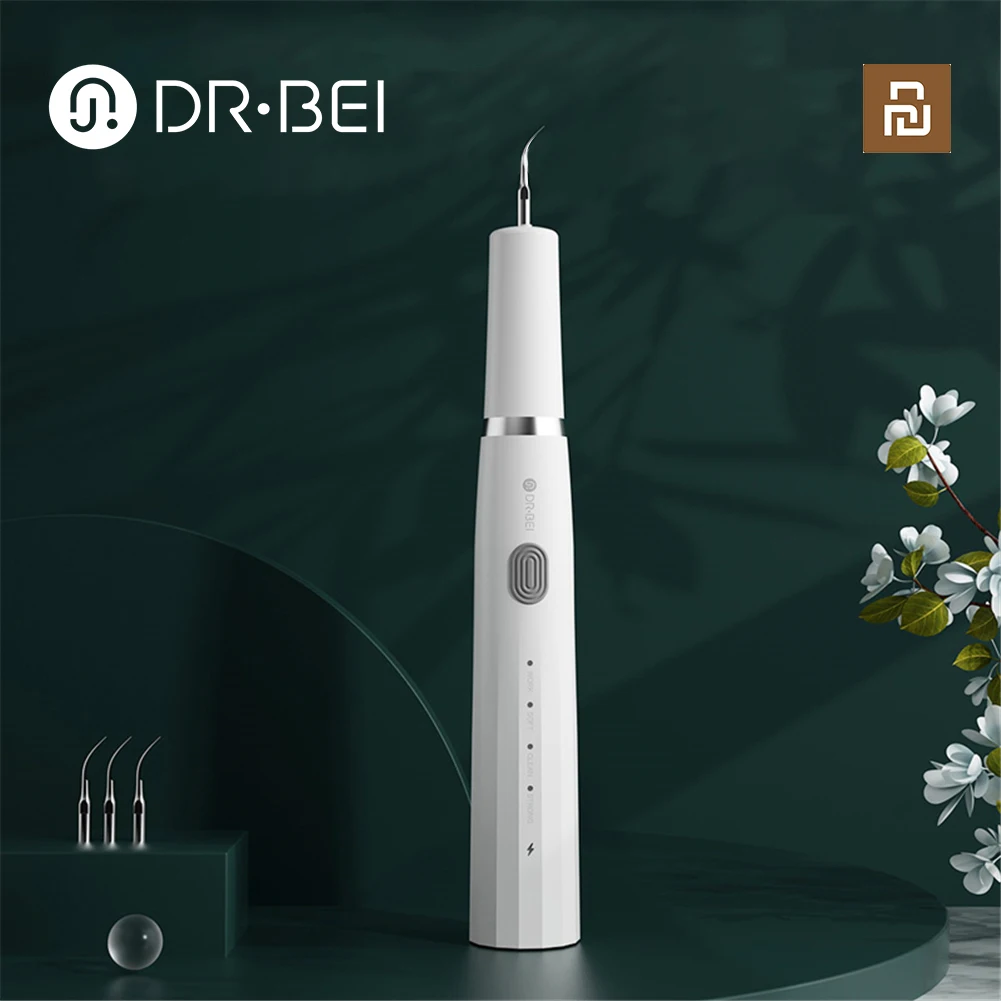 DR·BEI Dental Calculus Electric Tartar Remover Ultrasonic Whitening Rechargeable Tooth Cleaner YC2 Xiaomi Youpin