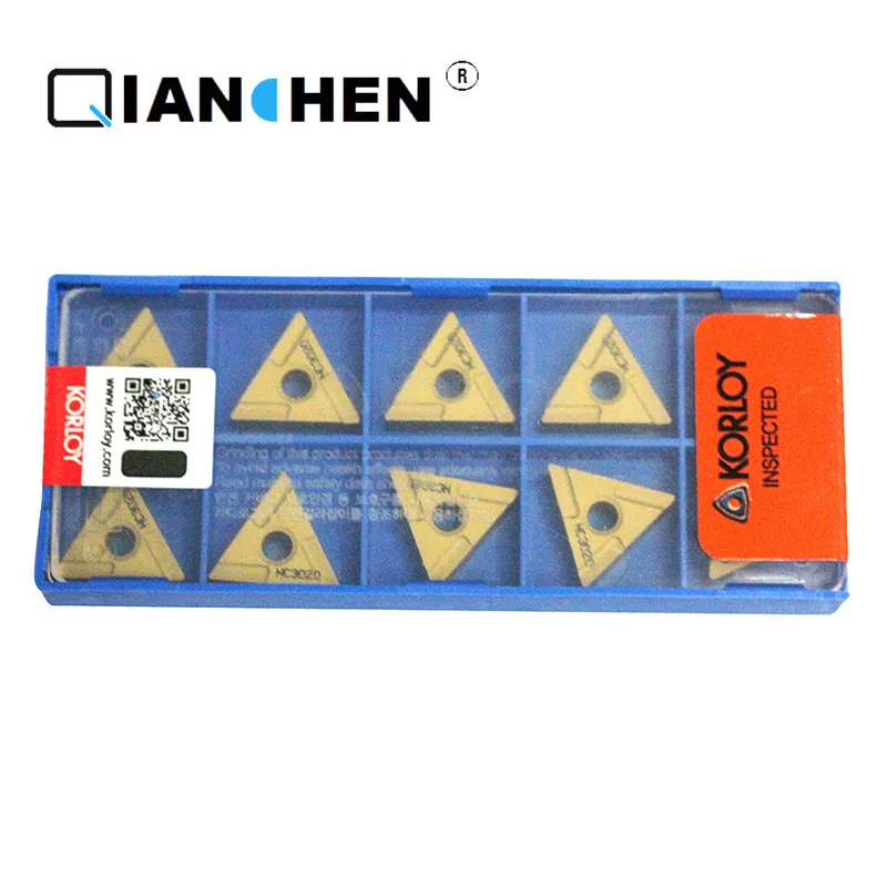 

Genuine Original Korea Korloy TNMX160404R NC3020 TNMX160404R NC3030 TNMX160404R NC3120 (10pcs/lot)Internal turning tool Inserts