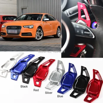 

2pcs High Quality Car Steering Wheel Shift Paddle Shifter Extension For Audi S5 2016-2017