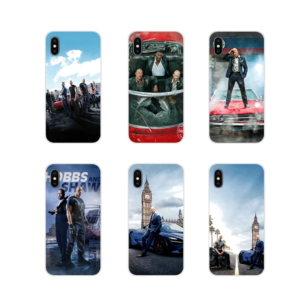 Transparent TPU Skin Cover Fast Furious Hobbs Shaw For Huawei Nova 2 3 2i 3i Y6 Y7 Y9 Prime Pro GR3 GR5 2017 2018 2019 Y5II Y6II | Мобильные