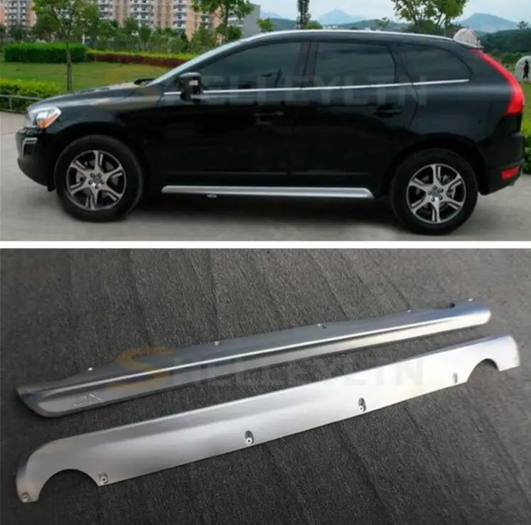 Комплект боковых юбки из АБС для бампера Volvo XC60 2009 2010 2011 2012 2013 | Автомобили и