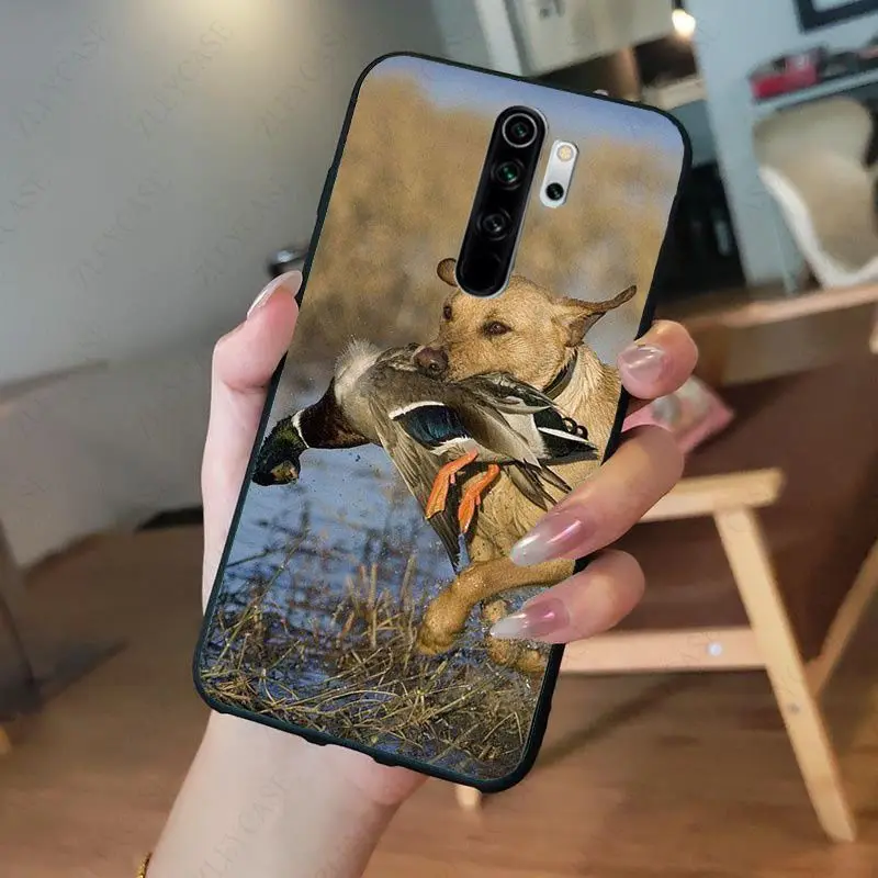 Hunting Dog Black Soft Shell Phone Cover for redmi note8pro note7 note5 note6pro 7A 8A 8 note9s Note 8t note9pro Coque Shell 