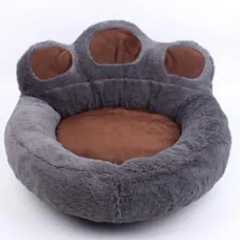 

Cartoon bear paw pet nest kennel cat litter full detachable Teddy Bomei dog pad breathable warm nest