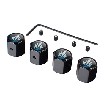 

Car Tire Theft-proof Valve Caps for Jaguar F-Type S TYPE SVR XFR XF XKR XE XJ-S Sportbrake 2000 XK8 Auto Accessories