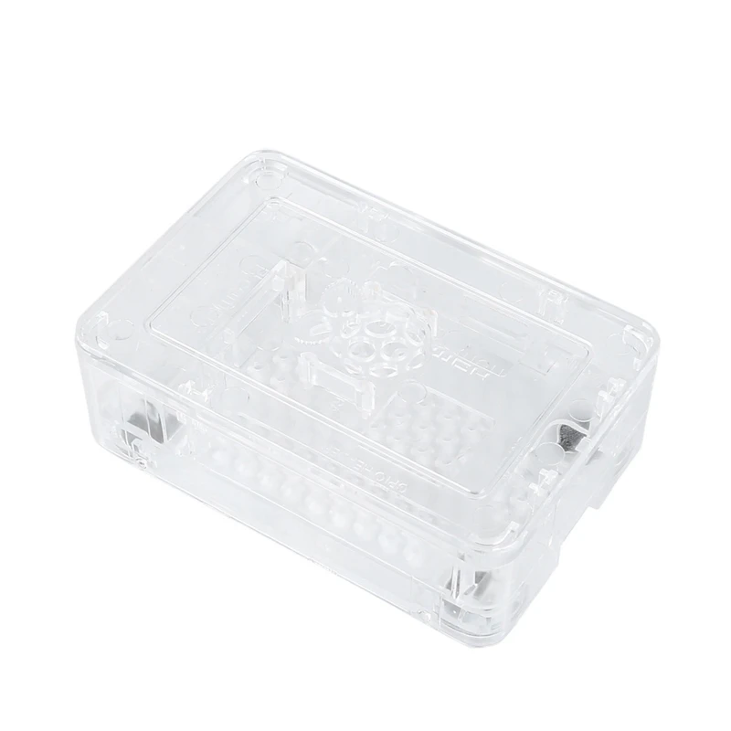 Для Raspberry Pi ABS чехол Корпус коробка с теплоотвод 5 V/3A Питание для Raspberry Pi 4B