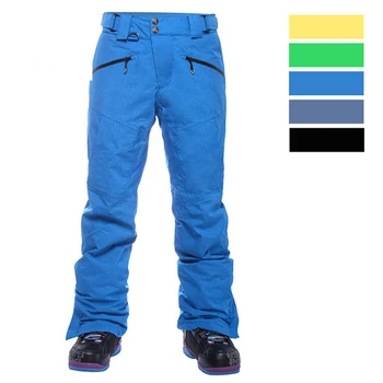 

Men's Outdoor Snow Pants Waterproof Windproof Warming Wear-resistant Trousers Snowboard Pants Straight Cylinder Skiing Trousers