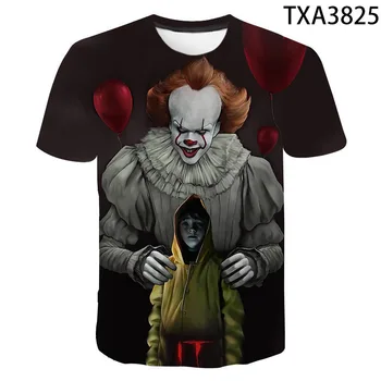 

IT: Chapter Two 3D Printed T Shirt Men Women Children Summer Clown Thriller Terrorist Movie Casual Joker T-shirt Cool Tops Tees