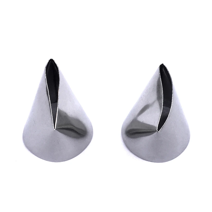 2 Pcs/set Large Rose Petal Tips Icing Nozzle Decorating Tip Sugarcraft Cake Decorating Tools Baking Tools Bakeware