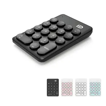 

Wireless Number Keypad Accounting Keyboard ireless Digital Keyboard USB Number Pad 18 Keys Mini Numeric Keypad For Laptop PC