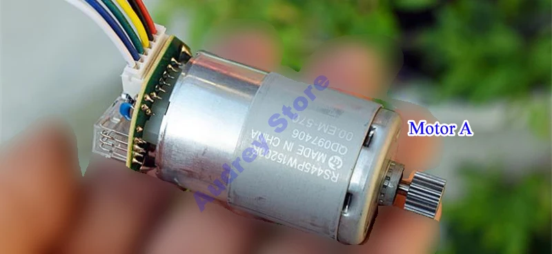 Dc24v-36v Mabuchi 445 цифровой управляемый щеточный мотор с оптическим кодером AB сигнала