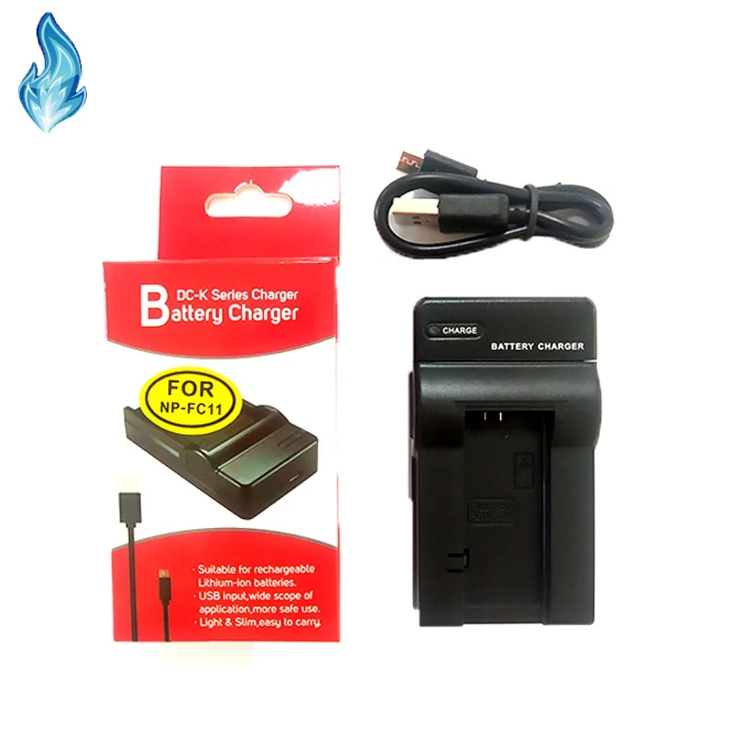 Camera Battery NP-FC10 NP-FC11 USB Charger For SONY Cyber-Shot DSC P2 P3 P5  P7 P8 P9 NP-FC11 NP-FC10
