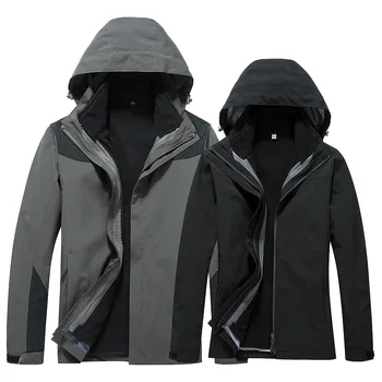 

Men And Women Ski Jacket Autumn/Winter Waterproof Detachable Thermal Coat Oudoor Sports Trekking Climbing Hiking Jacket
