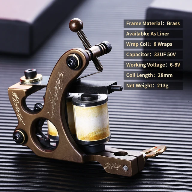 Sunskin tattoomachine shaderタトゥーマシン手製の機械 Sunskin