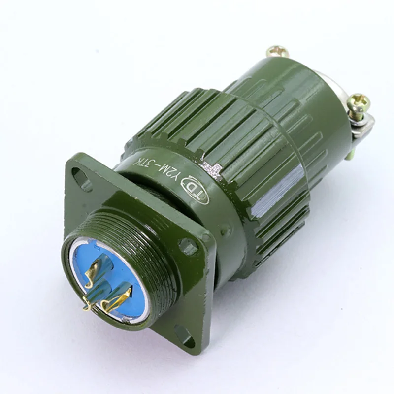 1 комплект военный авиационный разъем Y2M XLR зеленого цвета 2 16 контактов в наличии