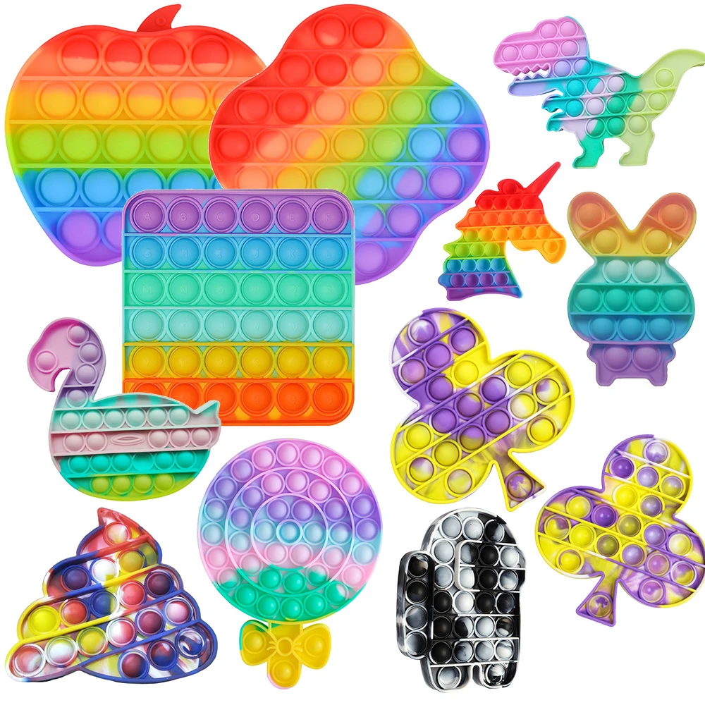 New Fidget Pops Squishy Toy Big Brain 