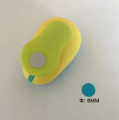 Дырокол для кругов 25 мм круглой формы Дырокол для скрапбукинга резак для бумаги для тиснения резче - Цвет: 8mm