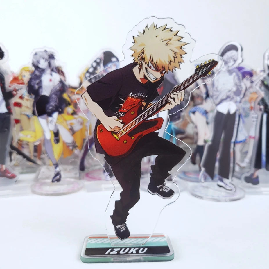 Аниме My Hero Academi Todoroki Shouto Bakugou Katsuki 13 15 см Акриловая фигурка для костюмированной